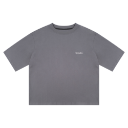 LOGO TEE STEEL GREY