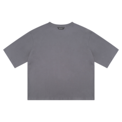 LOGO TEE STEEL GREY