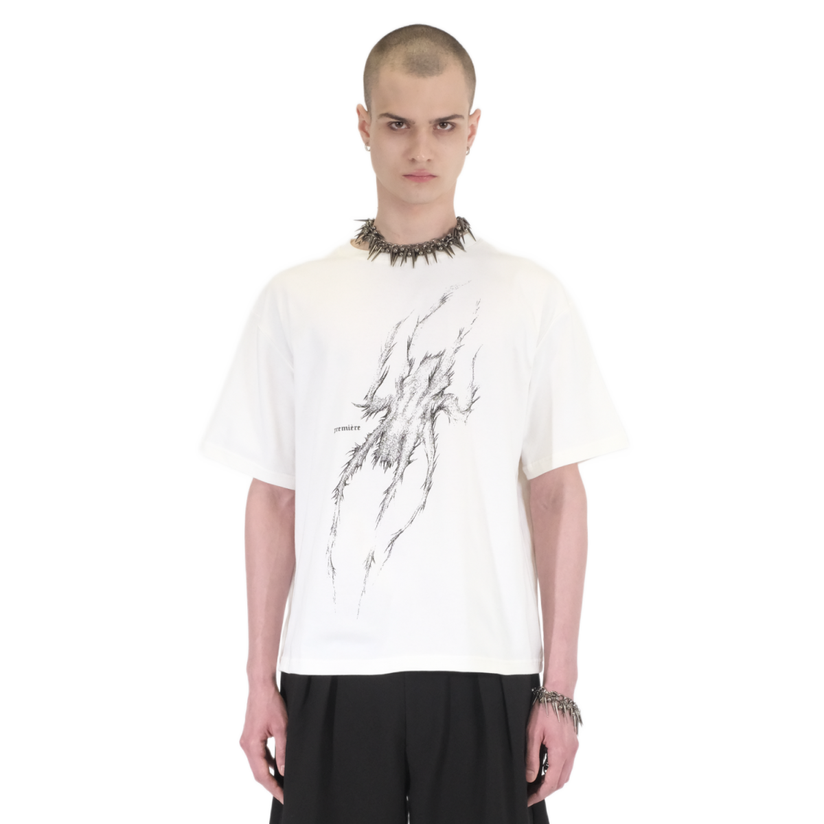 SPIDER TEE OFF-WHITE