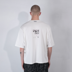 GIRL AND GUN TEE OFF-WHITE