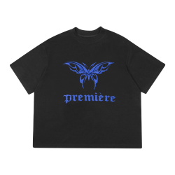 BUTTERFLY TEE COBALT