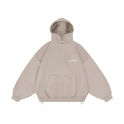LOGO HOODIE BEIGE