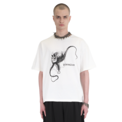 SKULL TEE OFF-WHITE