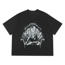 SHELL TEE BLACK