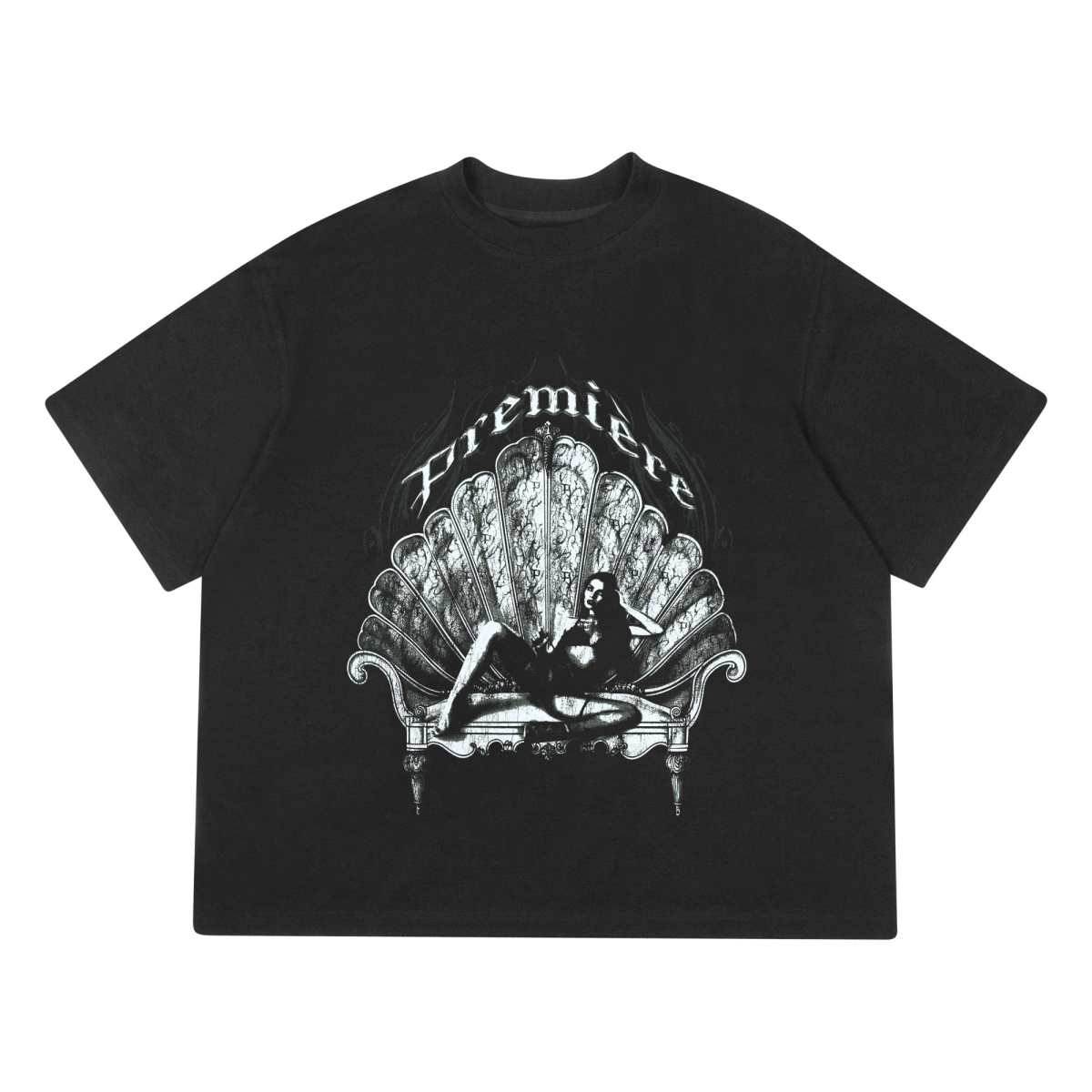 SHELL TEE BLACK