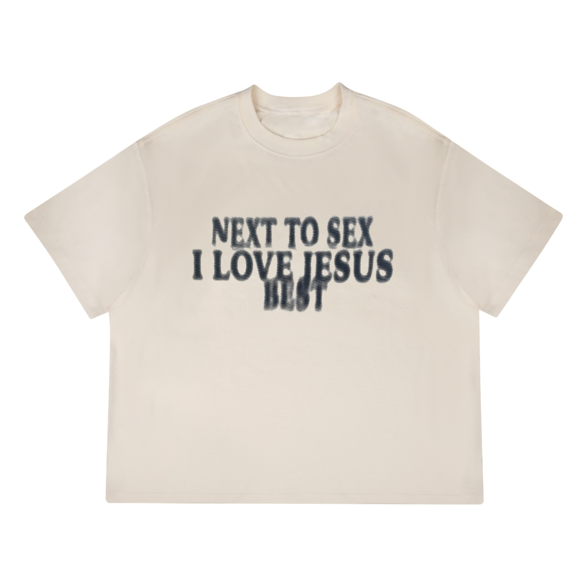 JESUS TEE CREAMY