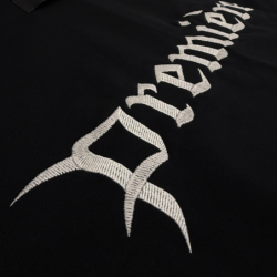 LOGO ZIP HOODIE BLACK