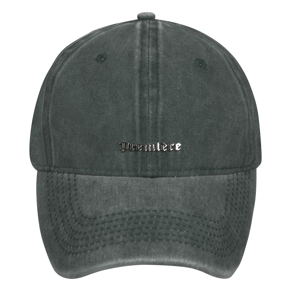 LOGO CAP WASHED BLACK