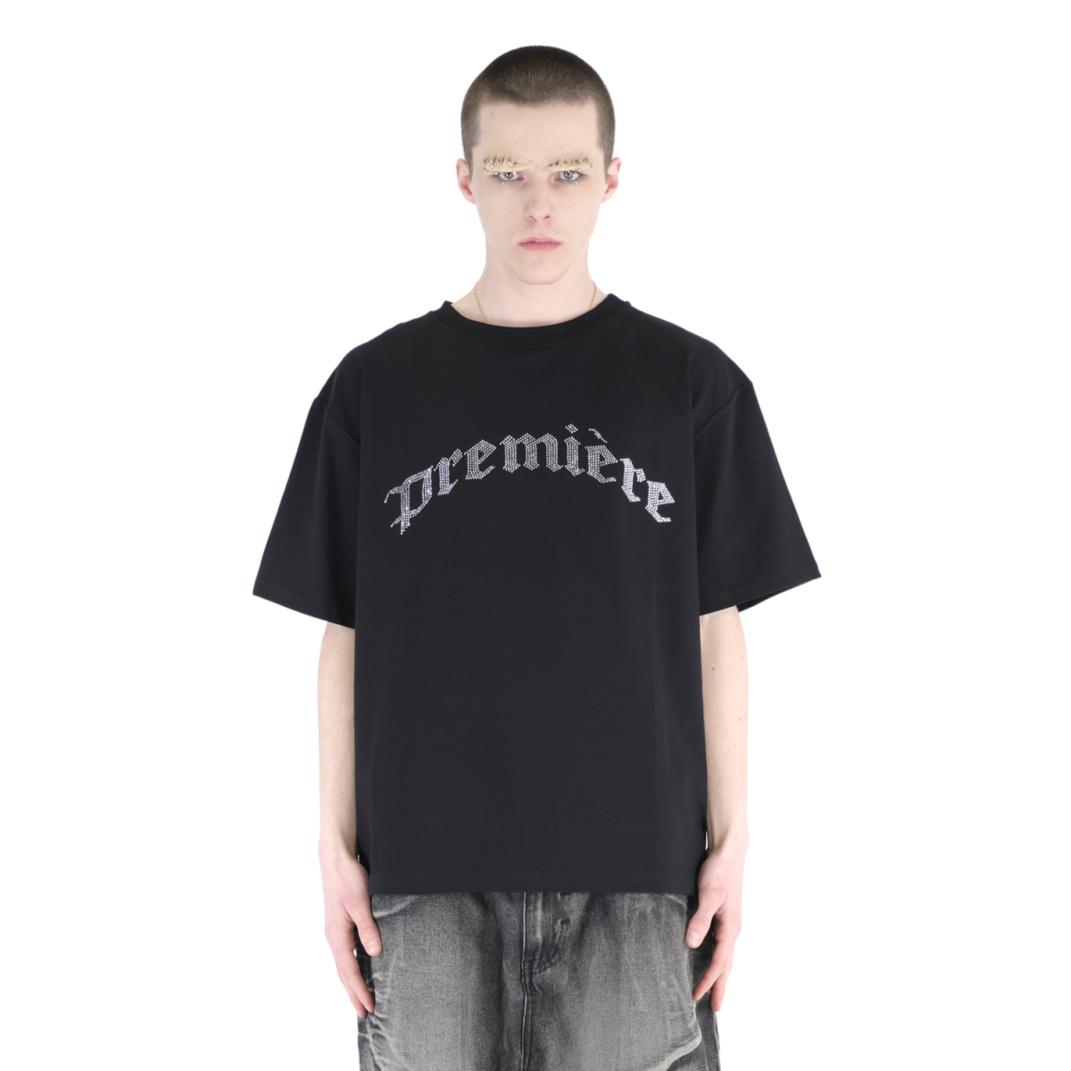 SPARKLE TEE BLACK