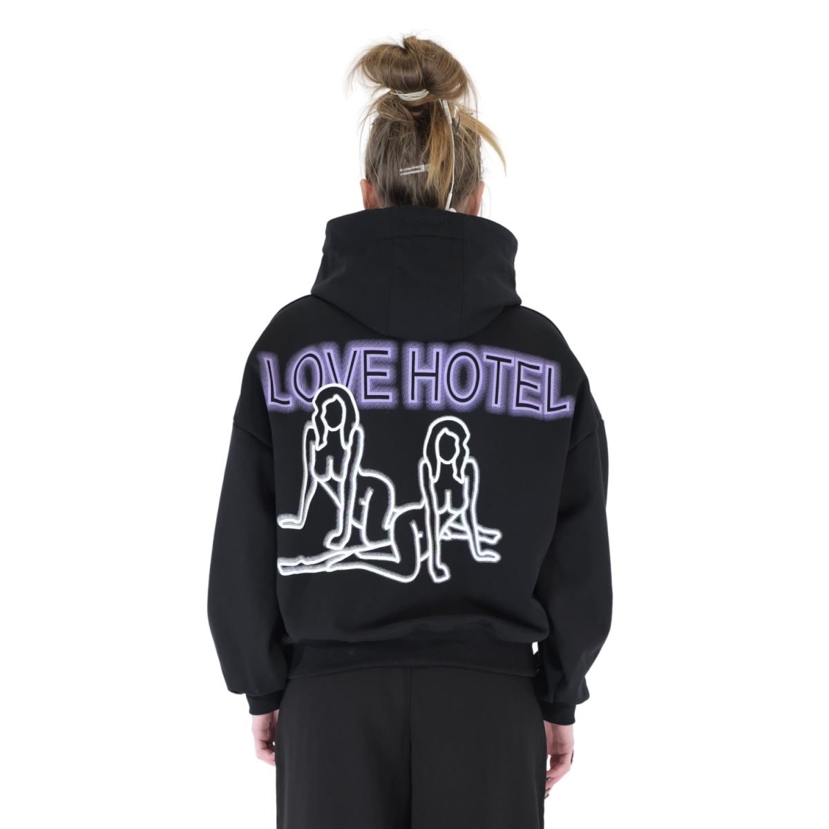 LOVE ZIP HOODIE ULTRA VIOLET