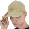 LOGO CAP WASHED BEIGE