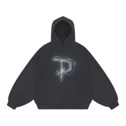 BIG P HOODIE BLACK