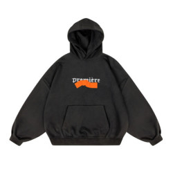 TAPE HOODIE BLACK