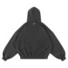 GOTHIC HOODIE WASHED BLACK
