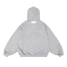 BASIC ZIP HOODIE GREY