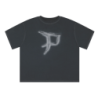 BIG P TEE WASHED BLACK