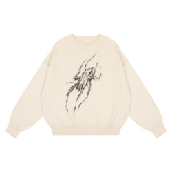 SPIDER KNIT CREAMY
