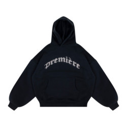 SPARKLE HOODIE BLACK