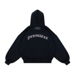 SPARKLE HOODIE BLACK