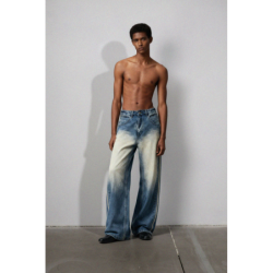 STRIPE JEANS REGULAR FIT