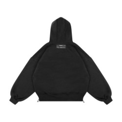 BASIC ZIP HOODIE BLACK