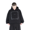 FRAME HOODIE BLACK