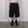 BASIC 3/4 SHORTS BLACK