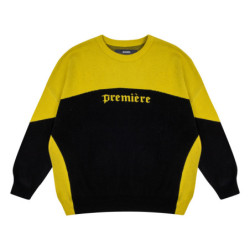 KNITTED SWEATER YELLOW MOON