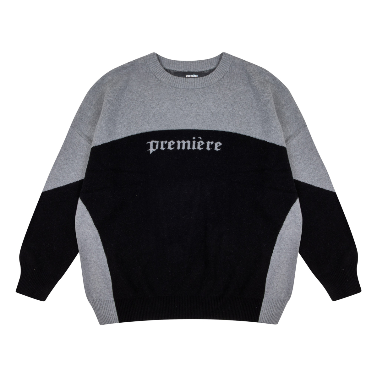 KNITTED SWEATER DARK GREY