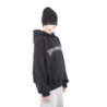 FRONT LINE HOODIE BLACK