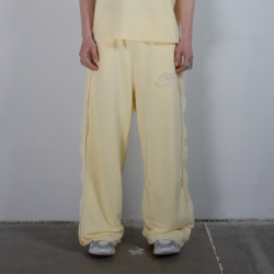 LACE SWEATPANTS BUTTER YELLOW