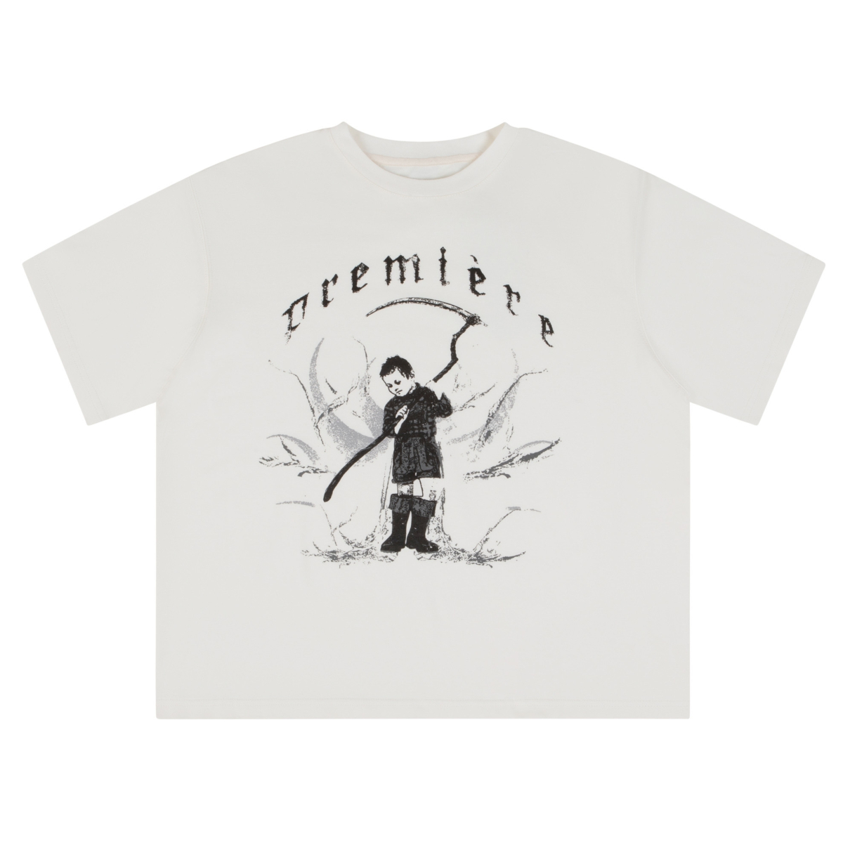 KID REAPER TEE OFF-WHITE