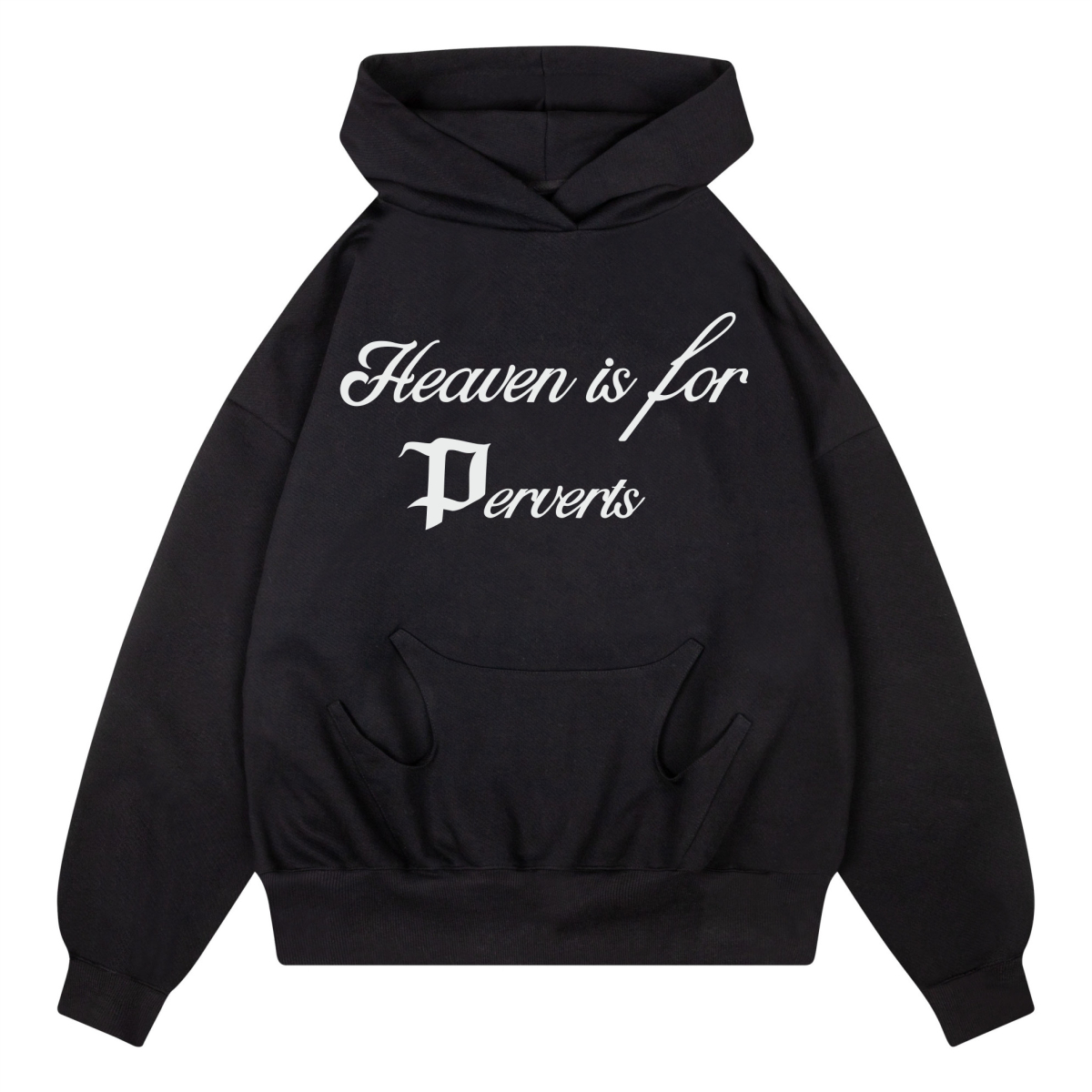 PERVERTS HOODIE BLACK